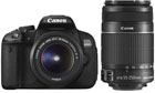 Canon EOS 650D with 18-55mm and 55-250mm Lenses Best Price UK &pound;775.00