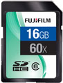 Fujifilm 16GB 60x Speed Class 6 SDHC Card Best Price UK &pound;25.49