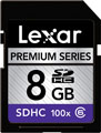 Lexar 8GB 100x Premium Class 6 SDHC Card Best Price UK &pound;8.49