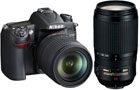 Nikon D7000 + 18-105mm VR & 70-300mm Lenses Best Price UK &pound;1218.00