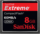 Sandisk Extreme 8GB 400x UDMA Compact Flash Best Price UK &pound;24.04