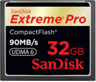 Sandisk Extreme Pro 32GB 600x UDMA Compact Flash Best Price UK &pound;110.11