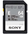 Sony 64GB E Series UHS-II SDXC Card