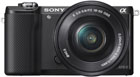 Sony Alpha A5000 with 16-50mm Lens