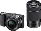 Sony Alpha A5000 with 16-50mm and 55-210mm Lenses