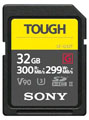 Sony TOUGH 32GB 299MB/s SDHC Card