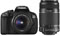 Canon EOS 650D with 18-55mm and 55-250mm Lenses best price UK