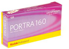 Kodak Portra 160 120 Roll Film 5 Pack
