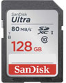 Sandisk 128GB Ultra 80MBs SDXC Card