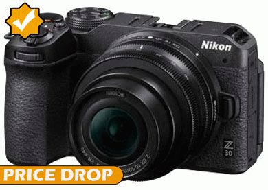 Price Drop on the Nikon Z 30 Camera with 16-50mm Lens