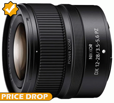 Price Drop on the Nikon 12-28mm f3.5-5.6 PZ VR DX Z-Mount Lens