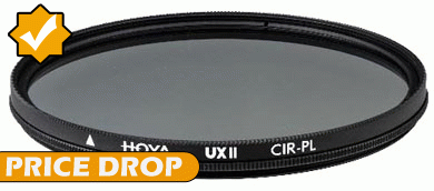 Price Drop on the Hoya 40.5mm UX II Circular Polariser Filter