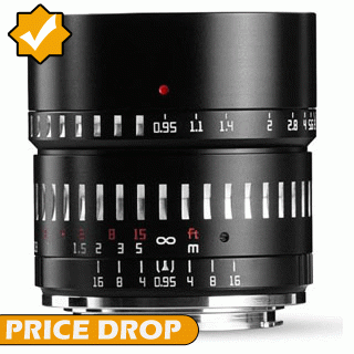 Price Drop on the TTArtisan 50mm f0.95 (Nikon Z Mount) APS-C Lens