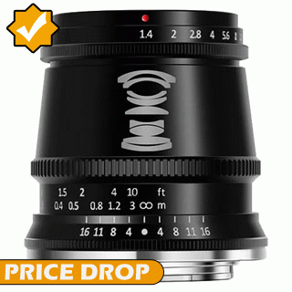 Price Drop on the TTArtisan 17mm f1.4 (Nikon Z Mount) APS-C Lens