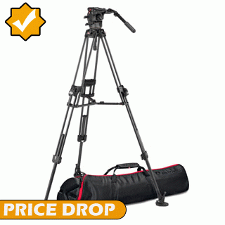 Price Drop on the Manfrotto 526 Video Head with 645 Fast Twin Carbon Fibre Tripod