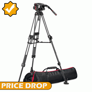 Price Drop on the Manfrotto 509 Video Head with 645 Fast Twin Carbon Fibre Tripod