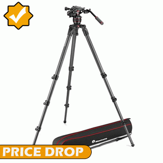 Price Drop on the Manfrotto Nitrotech 608 with 536 Single Leg Tripod Kit MVK608CTALL