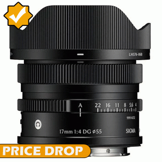 Price Drop on the Sigma 17mm f4 DG I Contemporary Lens (L-Mount)
