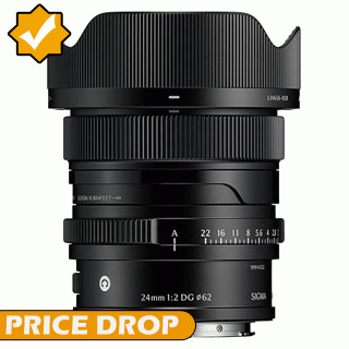 Price Drop on the Sigma 24mm f2 DG I Contemporary Lens (L-Mount)