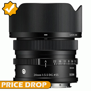 Price Drop on the Sigma 24mm f3.5 DG I Contemporary Lens (L-Mount)
