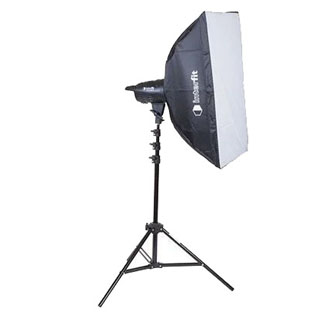 Compare Prices on the Interfit F121 100w Single Head and Softbox Kit INT902
