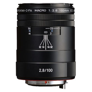 Compare Prices on the Pentax 100mm f2.8 HD D FA Macro ED AW Lens