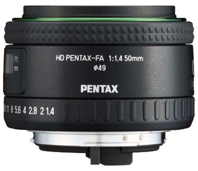 Compare Prices on the Pentax 50mm f1.4 HD FA  Lens