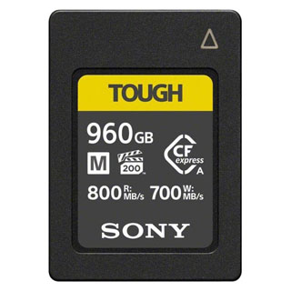 Compare Prices on the Sony 960GB Tough 800MBs CFexpress Type A Memory Card