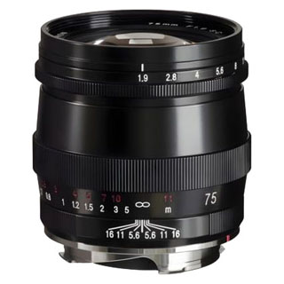 Compare Prices on the Voigtlander 75mm f1.9 SC VM Ultron Lens (Leica M Mount)