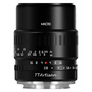 Compare Prices on the TTArtisan 40mm f2.8 Macro (Nikon Z Mount) APS-C Lens