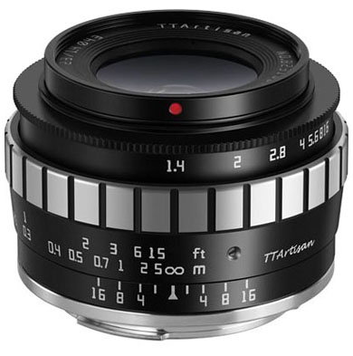 Compare Prices on the TTArtisan 23mm f1.4 (Nikon Z Mount) APS-C Lens