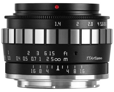 Compare Prices on the TTArtisan 23mm f1.4 (Micro Four Thirds) Lens