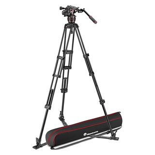 Compare Prices on the Manfrotto Nitrotech 608 Video Head with Aluminium Twin Leg Tripod GS MVK608TWINGA