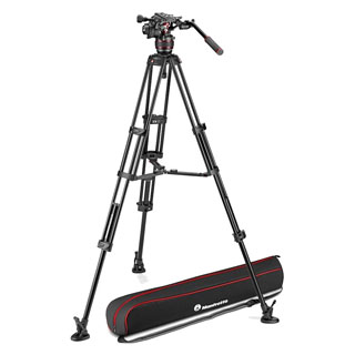 Compare Prices on the Manfrotto Nitrotech 608 Video Head with Aluminium Twin Leg Tripod MS MVK608TWINMA