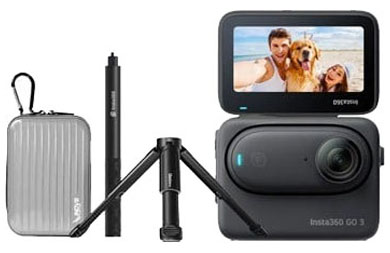 Compare Prices on the Insta360 Go 3 Camera 64GB Premium Kit