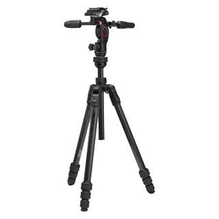 Compare Prices on the Manfrotto Befree GT PRO Carbon Fibre Tripod Kit with 3-Way Head MKBFRTC4GTFB-3W