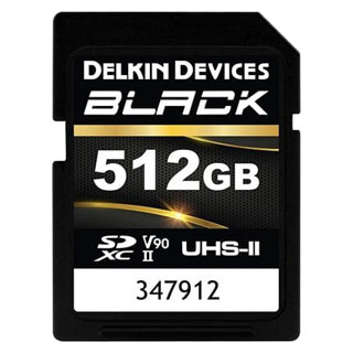 Compare Prices on the Delkin 512GB BLACK 300MBs SDXC V90 Memory Card