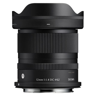Compare Prices on the Sigma 12mm f1.4 DC Contemporary Lens (Canon RF Mount)