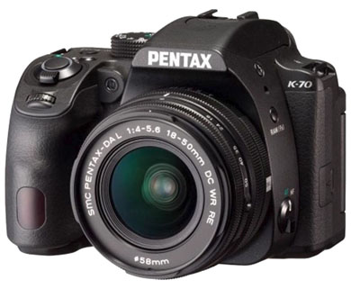 Compare Prices on the Pentax K-70 Camera with 18-50mm Lens