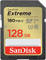 Sandisk 128GB Extreme 180MBs SDXC Card best UK price