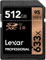 Lexar 512GB 633x Professional SDXC Card best UK price