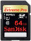 Sandisk 64GB Extreme Pro 95MBs Class 10 UHS-I SDXC Card best UK price